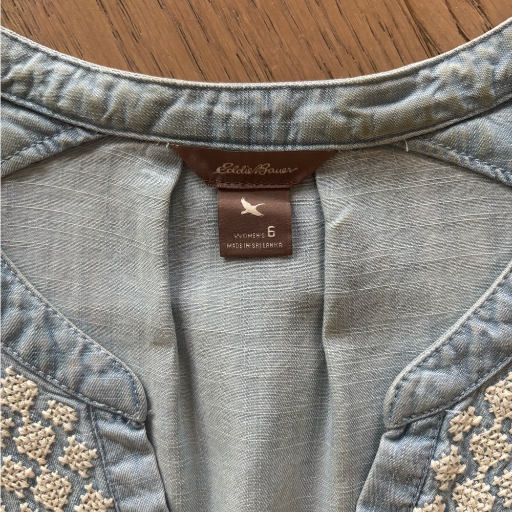 Eddie Bauer Denim Dress - Picture 4 of 5